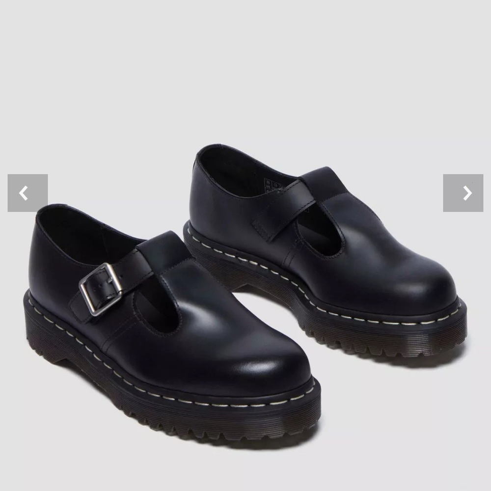 Doc Martin Polly Bex Smooth Leather Mary Jane Show - 39/8